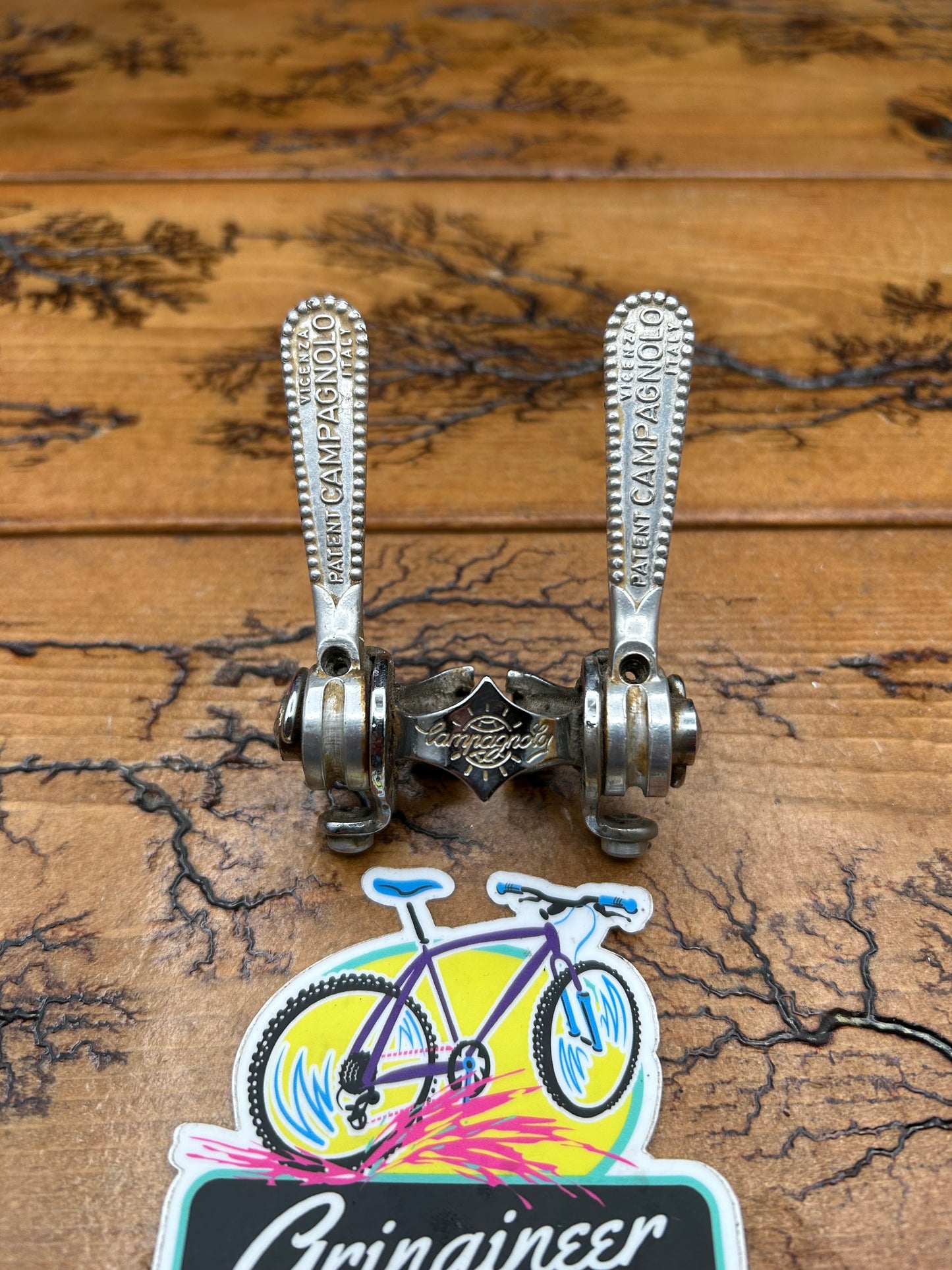 Campagnolo Record 1014 Down Tube Shifters