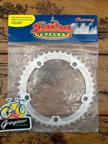 Salsa 42 Tooth 5 Bolt 135 BCD Chainring NOS