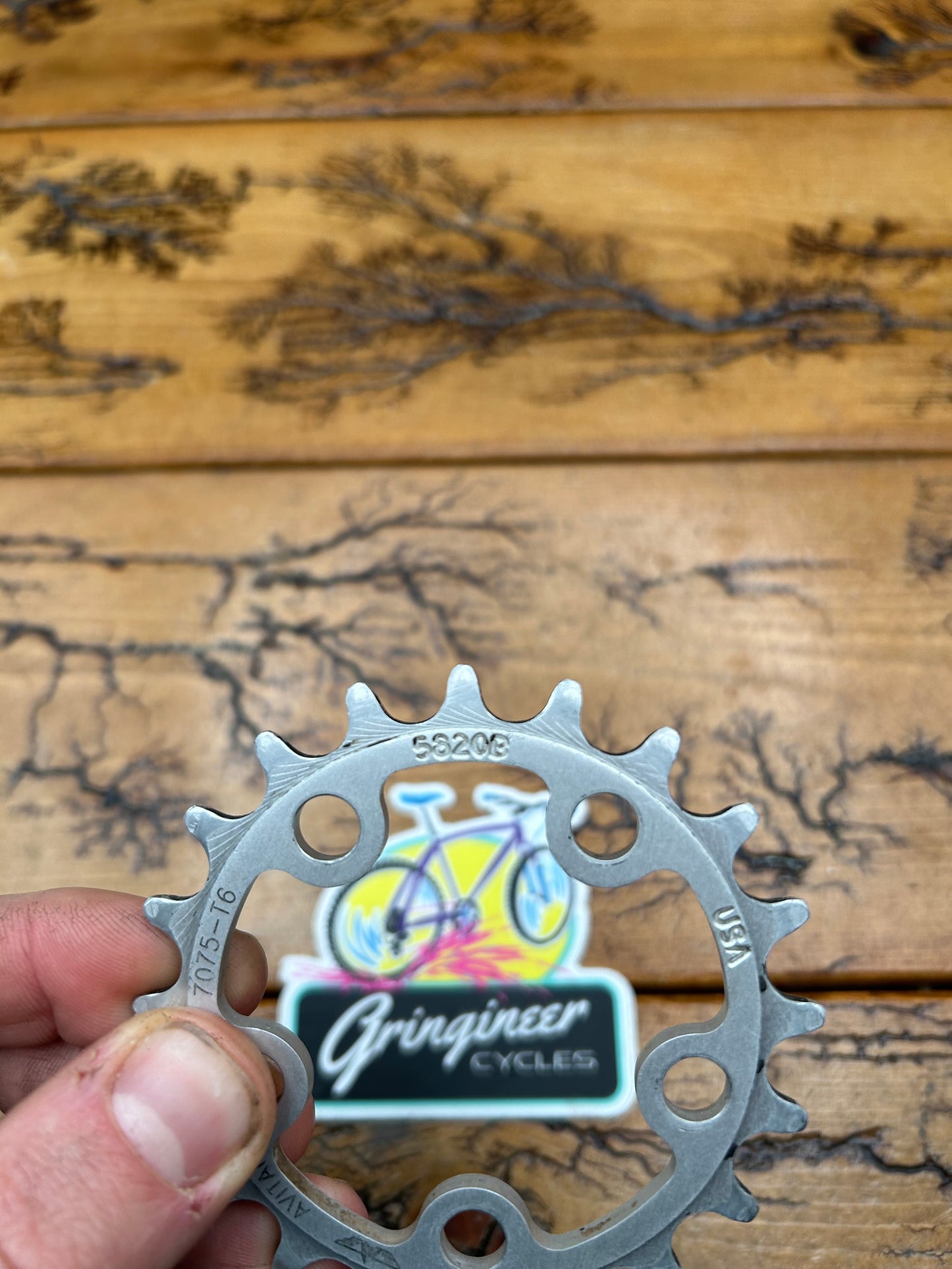 Avitar 20 Tooth 5 Bolt 58 BCD Chainring