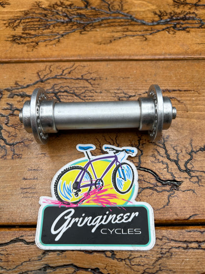 Hi-E 36 Hole Silver Front Hub