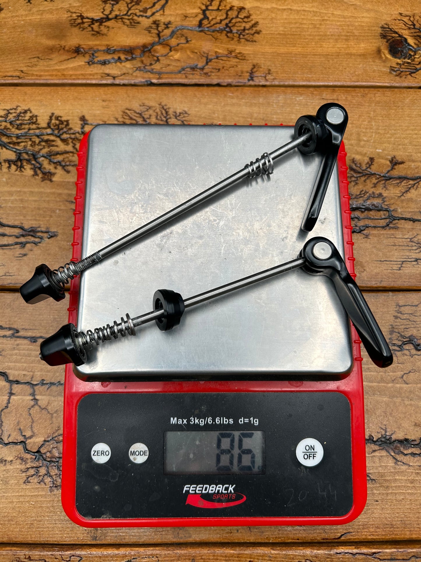 Ringle Black Titanium Quick Release Skewer Set