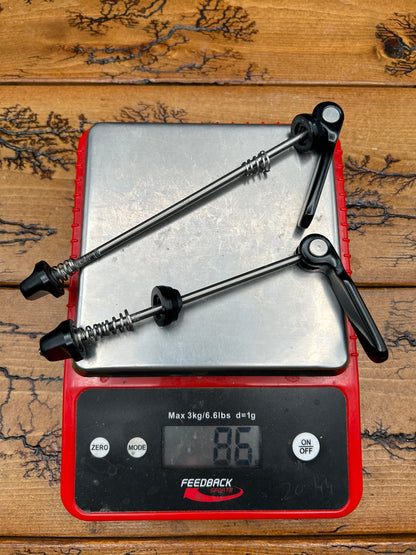 Ringle Black Titanium Quick Release Skewer Set