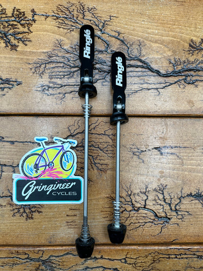 Ringle Black Titanium Quick Release Skewer Set