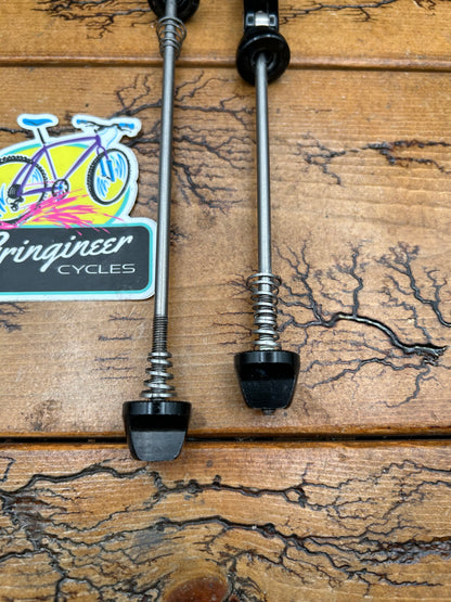 Ringle Black Titanium Quick Release Skewer Set