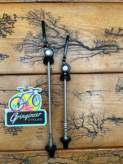 Ringle Black Titanium Quick Release Skewer Set