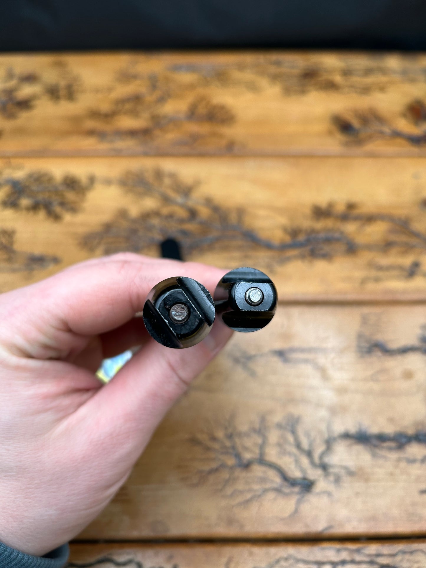 Ringle Black Titanium Quick Release Skewer Set