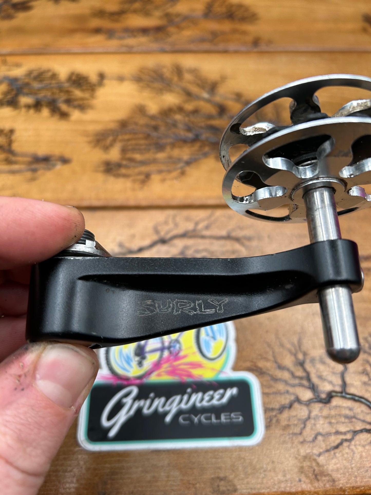 Surly Singleator Black Chain Tensioner