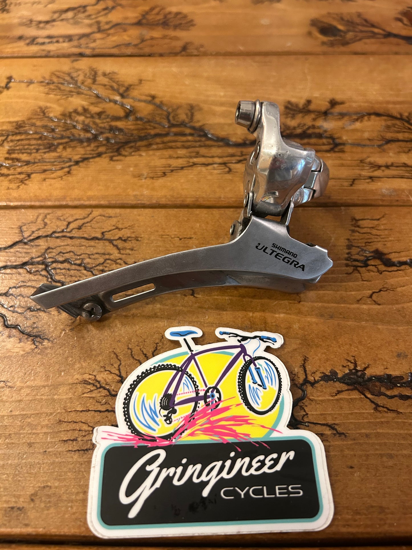 Shimano Ultegra FD-6600 31.8mm Clamp On Bottom Pull Front Derailleur