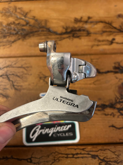 Shimano Ultegra FD-6600 31.8mm Clamp On Bottom Pull Front Derailleur