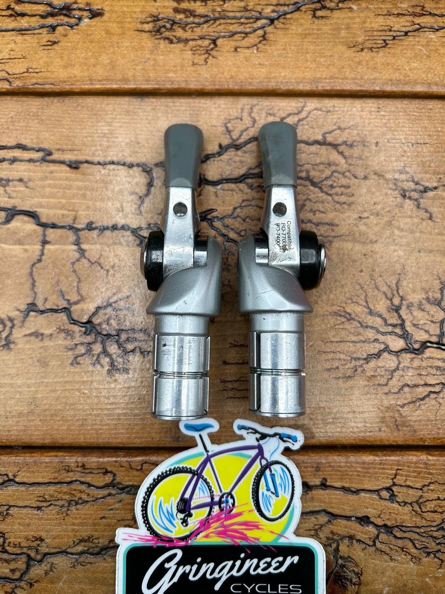 Shimano Dura Ace SL-BS77 9 Speed Bar End Shifters