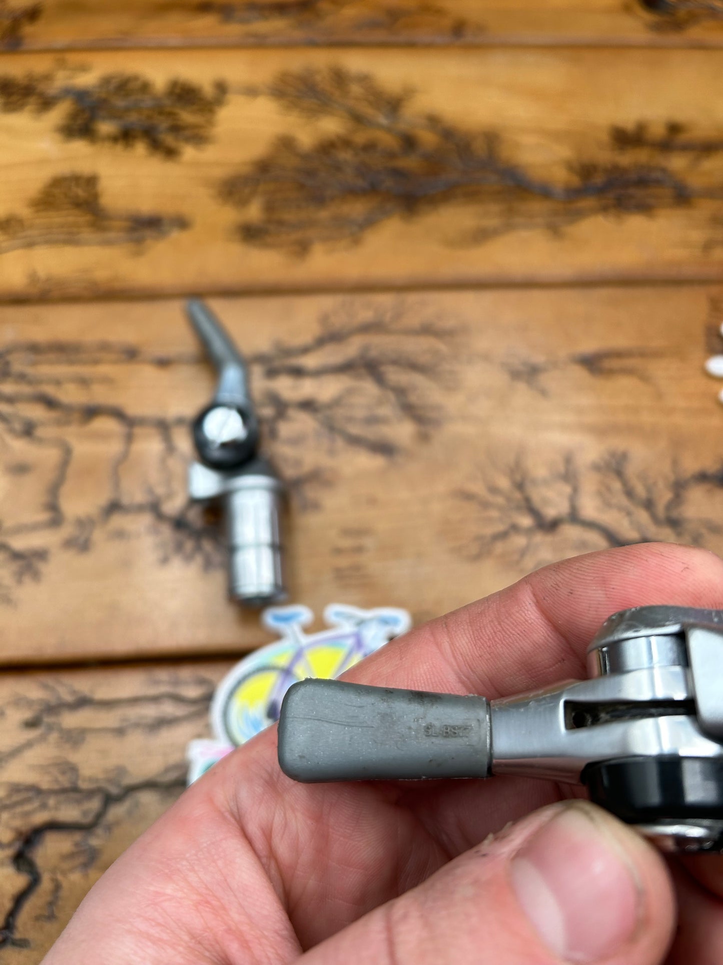 Shimano Dura Ace SL-BS77 9 Speed Bar End Shifters