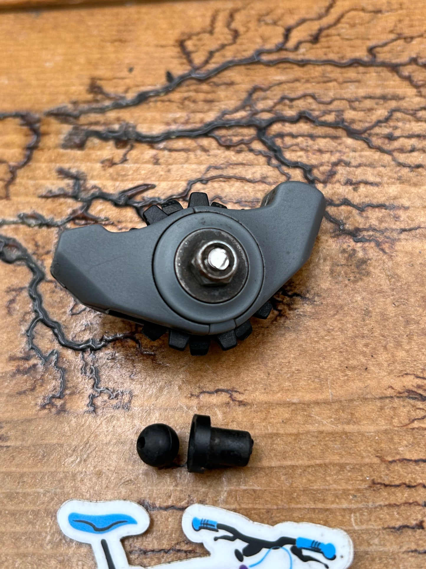 Avid Rollamajig Rear Derailleur Assister Gray Plastic