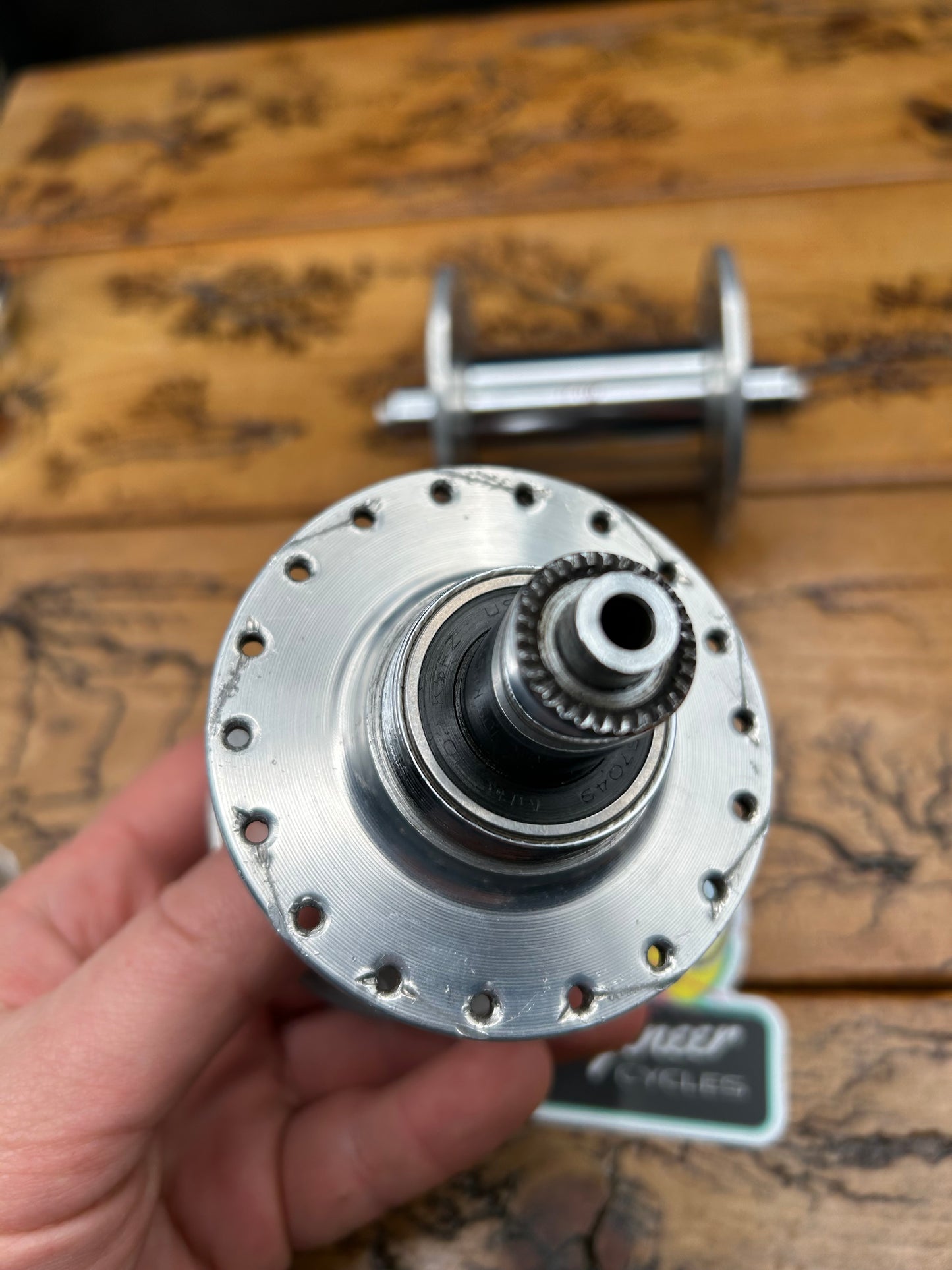 Phil Wood 100/120 36 Hole High Flange 3 Piece 1st Generation Hub Set