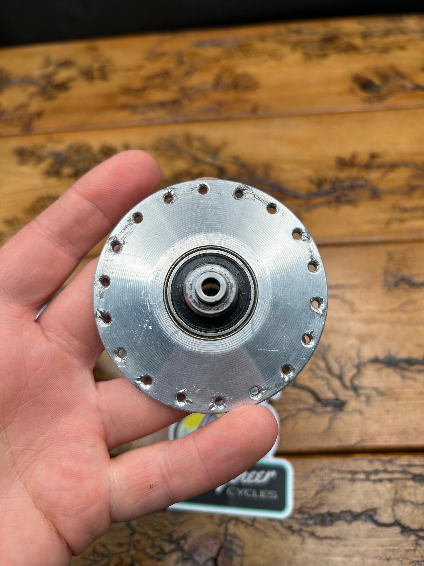 Phil Wood 100/120 36 Hole High Flange 3 Piece 1st Generation Hub Set