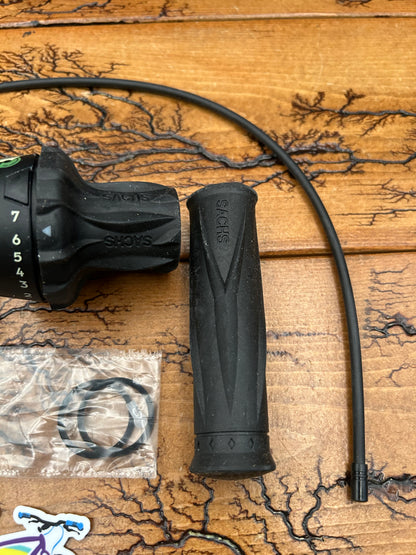 Sachs Power Grip Wavey 7 Speed Grip Shifter NOS