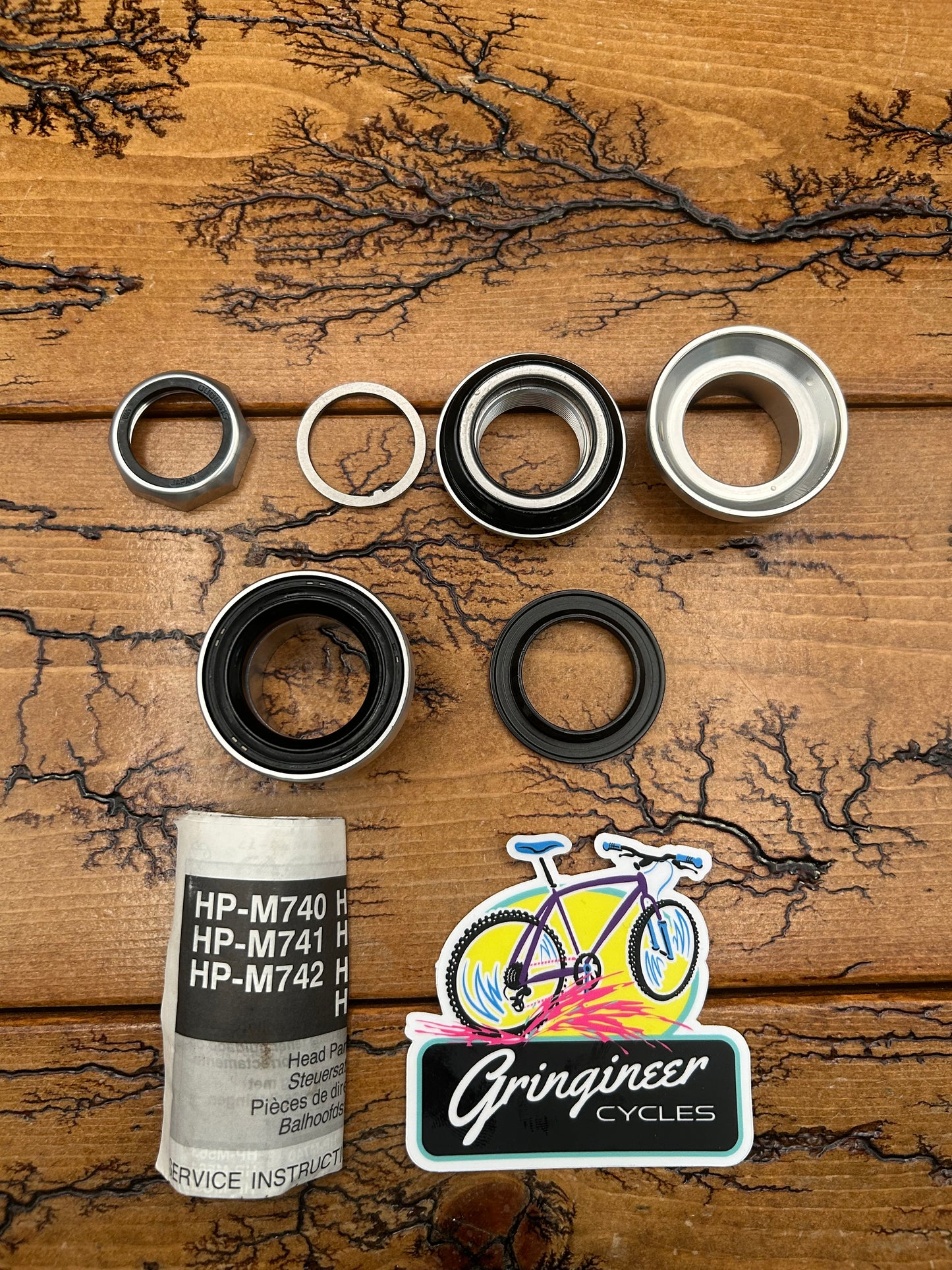 Shimano Deore XT HP-M740 1 Inch ISO Threaded Headset NOS