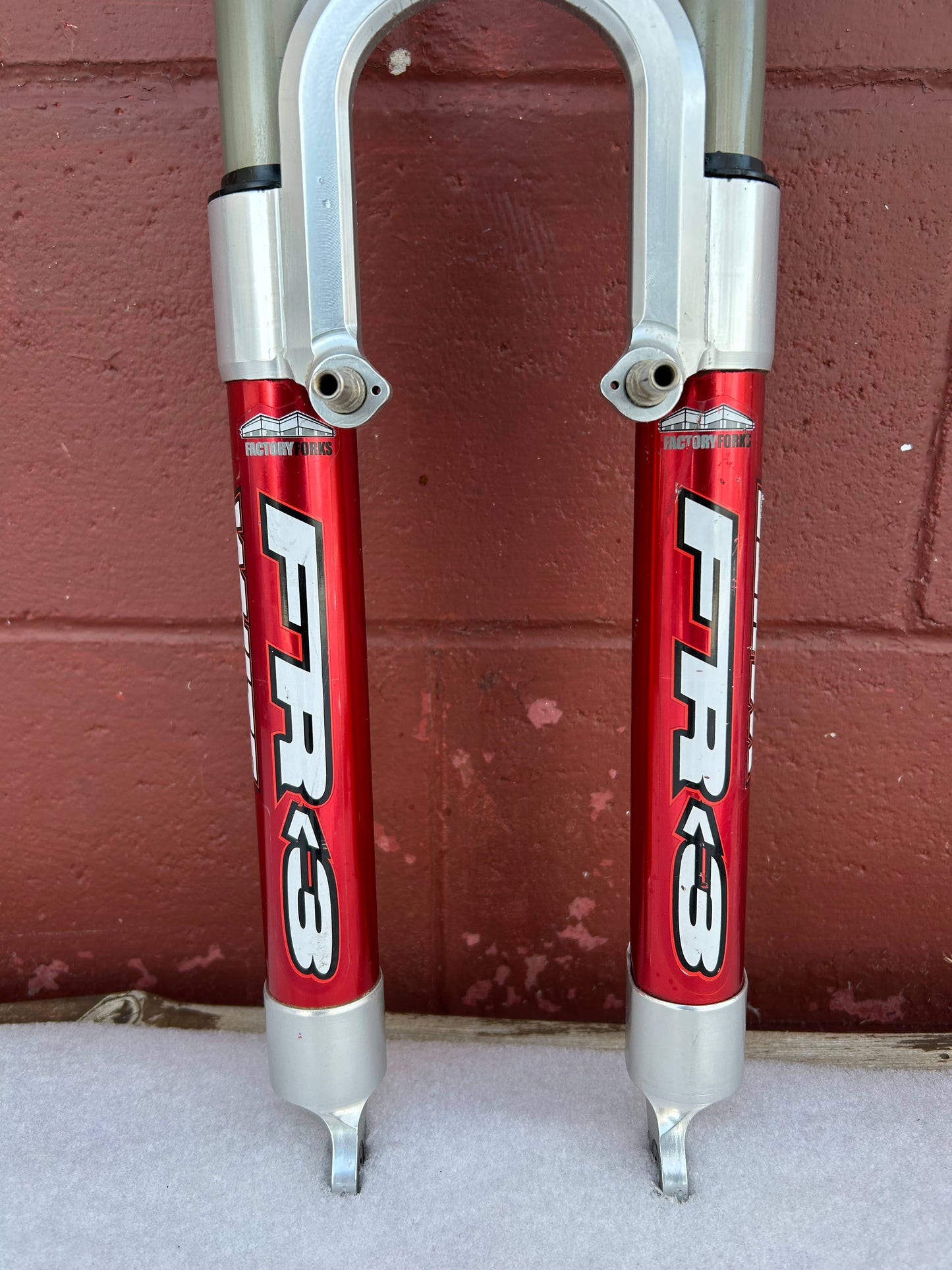 White Brothers FR3 Dual Crown 1 1/8 Threadless Suspension Fork
