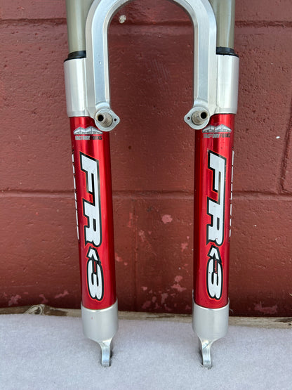 White Brothers FR3 Dual Crown 1 1/8 Threadless Suspension Fork