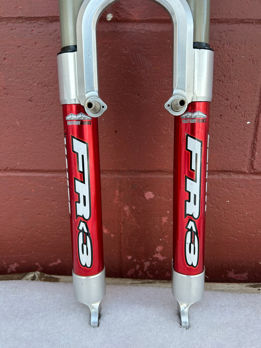 White Brothers FR3 Dual Crown 1 1/8 Threadless Suspension Fork
