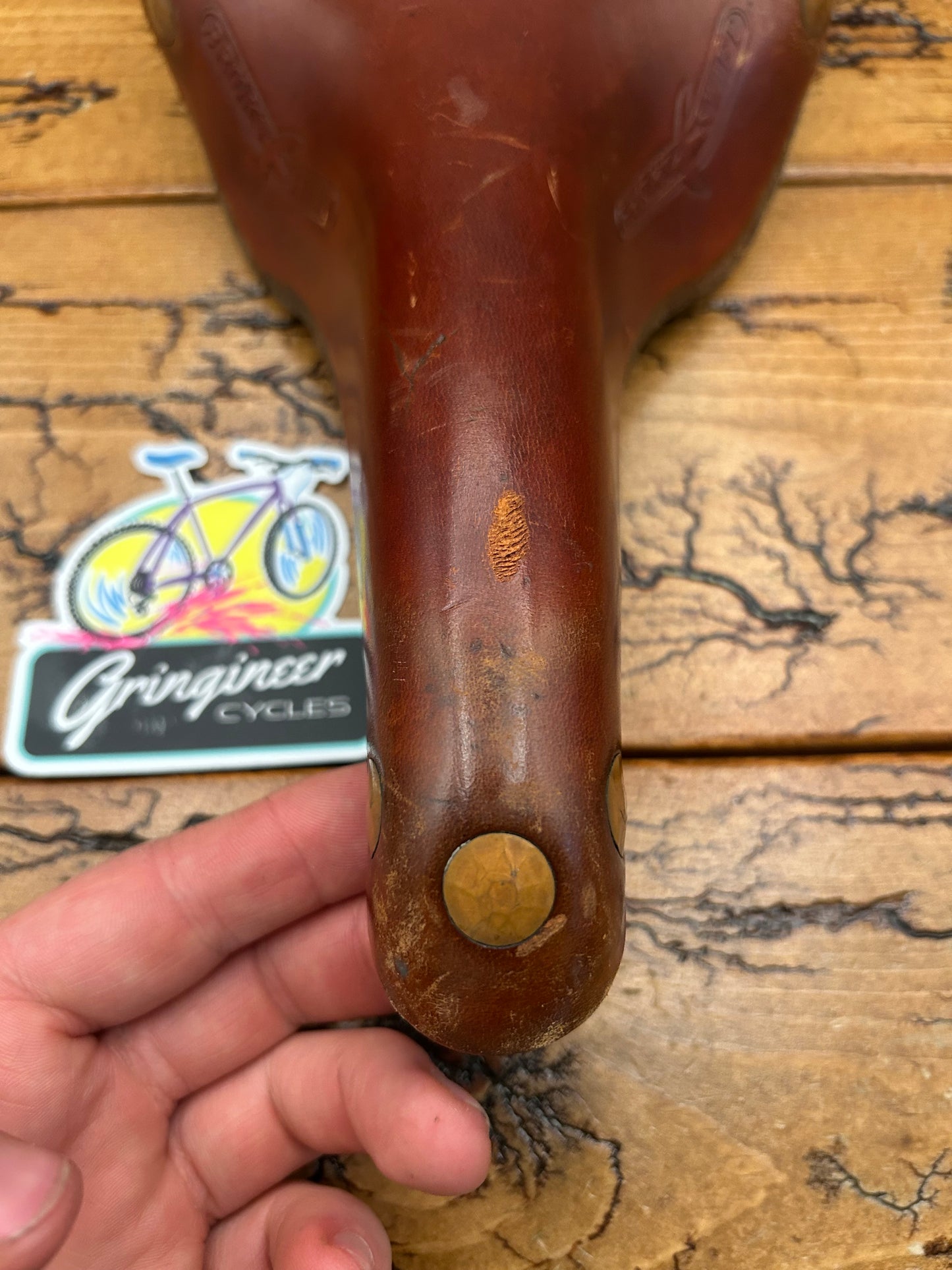 Brooks Swift With Titanium Rails Leather Saddle