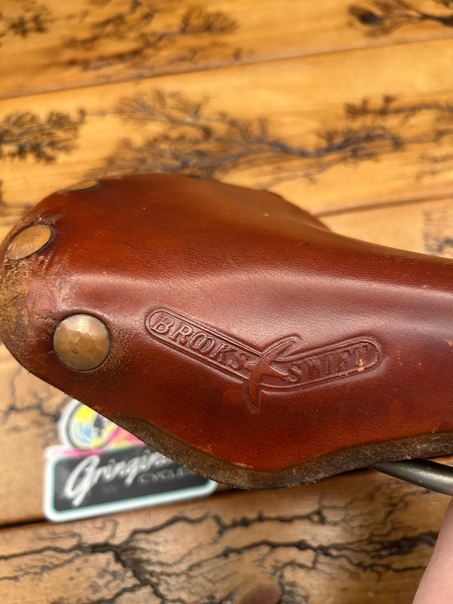 Brooks Swift With Titanium Rails Leather Saddle