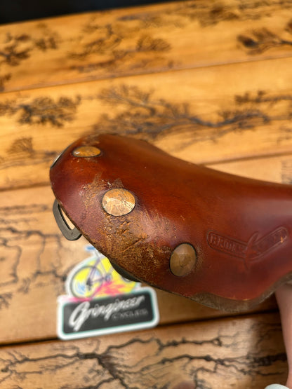Brooks Swift With Titanium Rails Leather Saddle