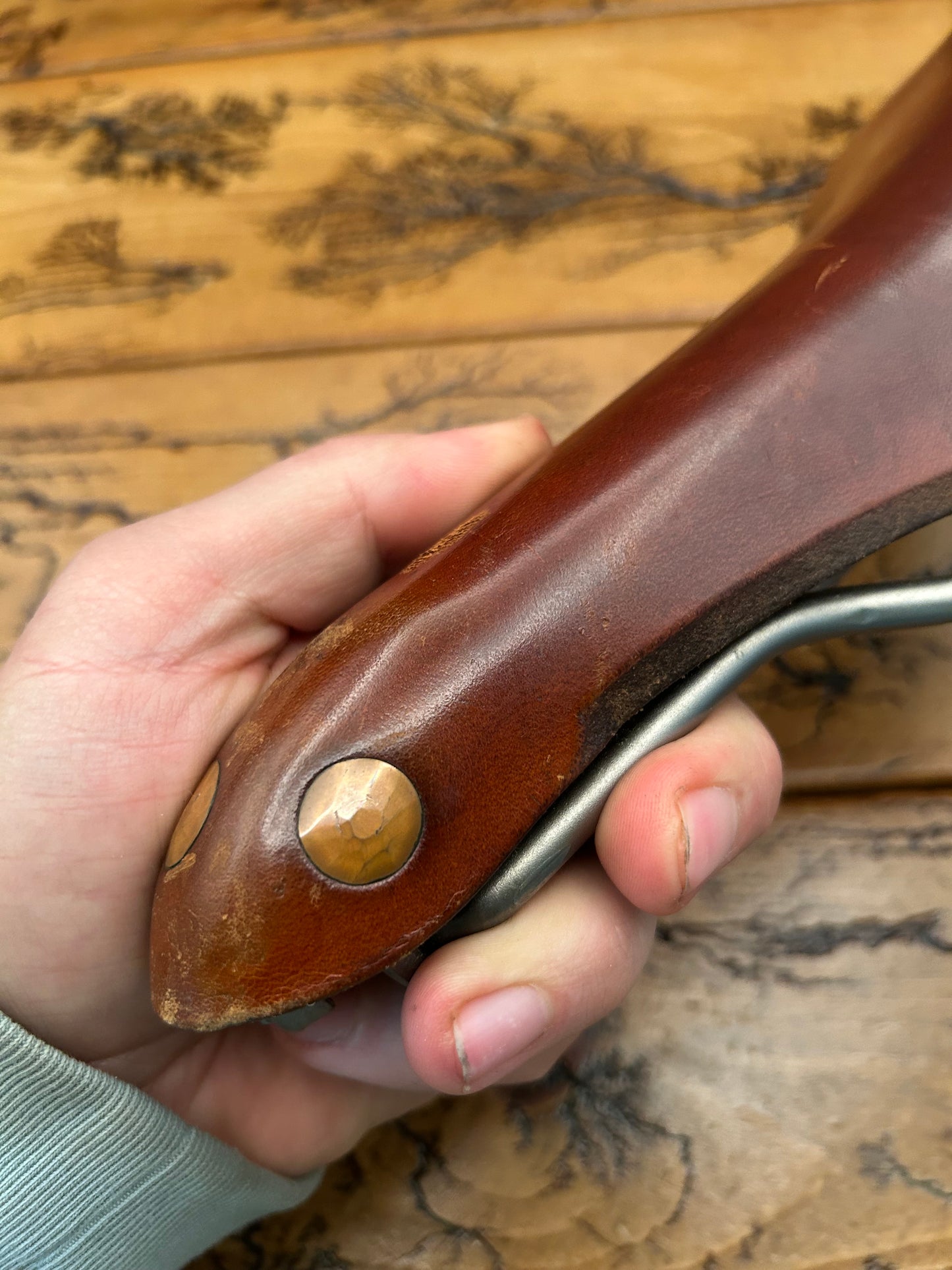 Brooks Swift With Titanium Rails Leather Saddle