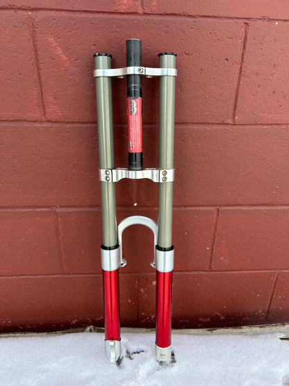 White Brothers FR3 Dual Crown 1 1/8 Threadless Suspension Fork