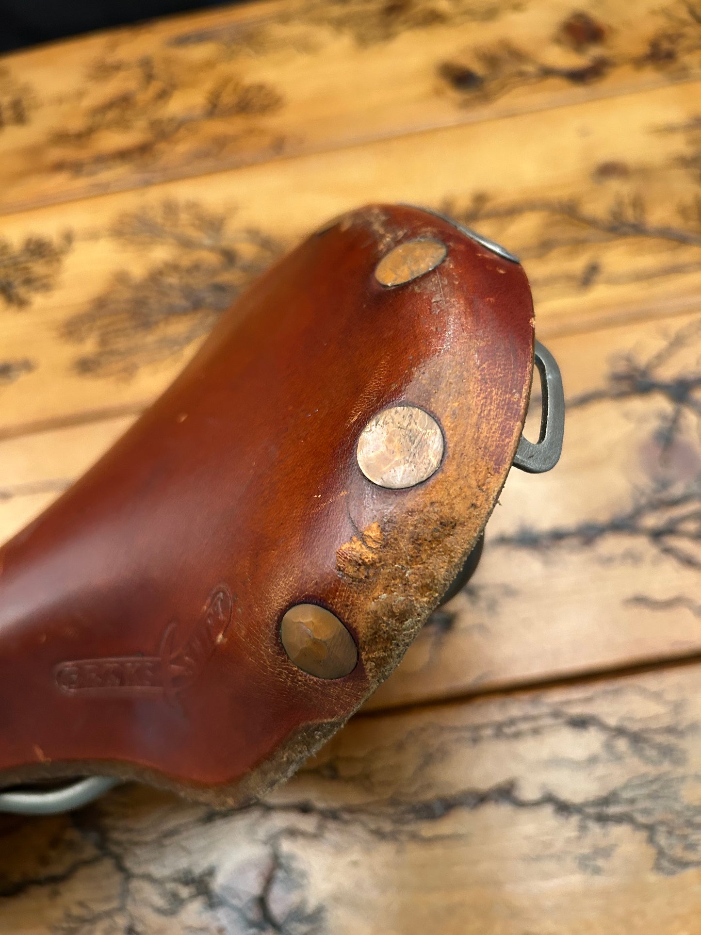 Brooks Swift With Titanium Rails Leather Saddle