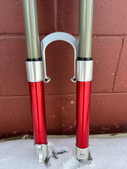 White Brothers FR3 Dual Crown 1 1/8 Threadless Suspension Fork