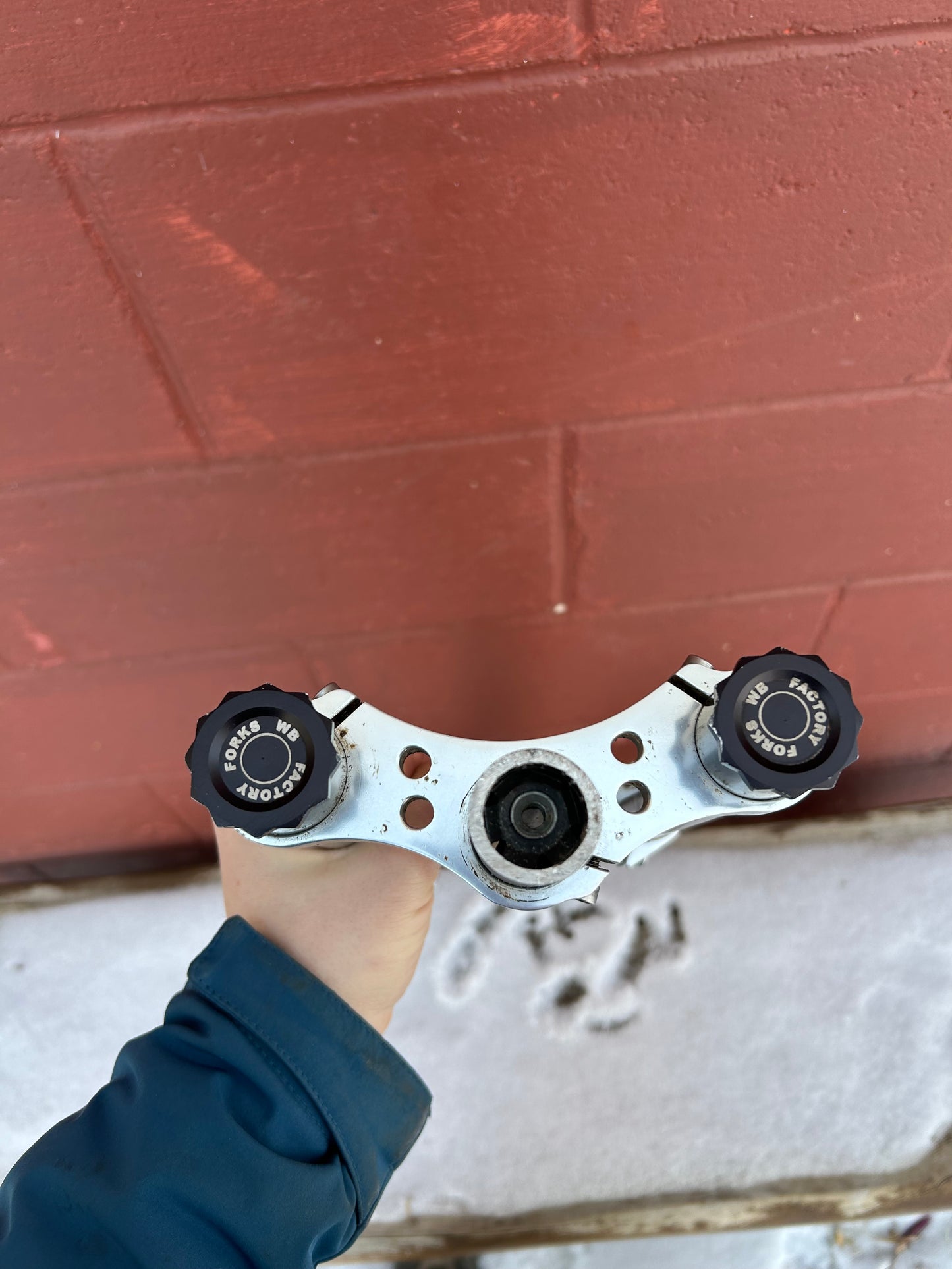 White Brothers FR3 Dual Crown 1 1/8 Threadless Suspension Fork