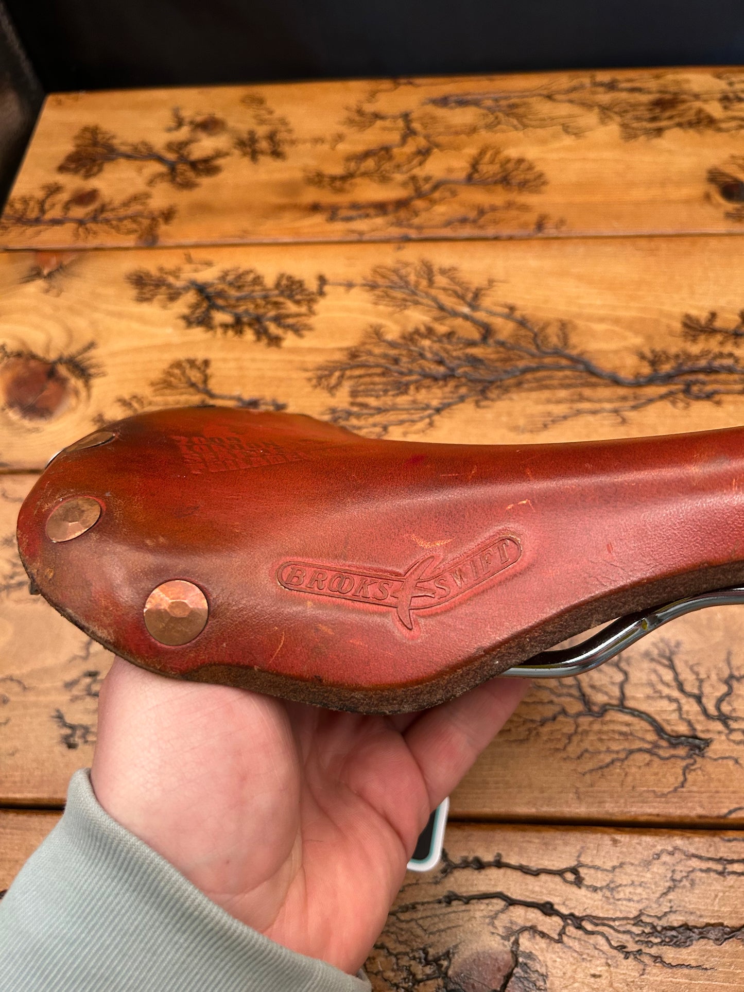 Brooks Swift Steel Rail Leather Saddle