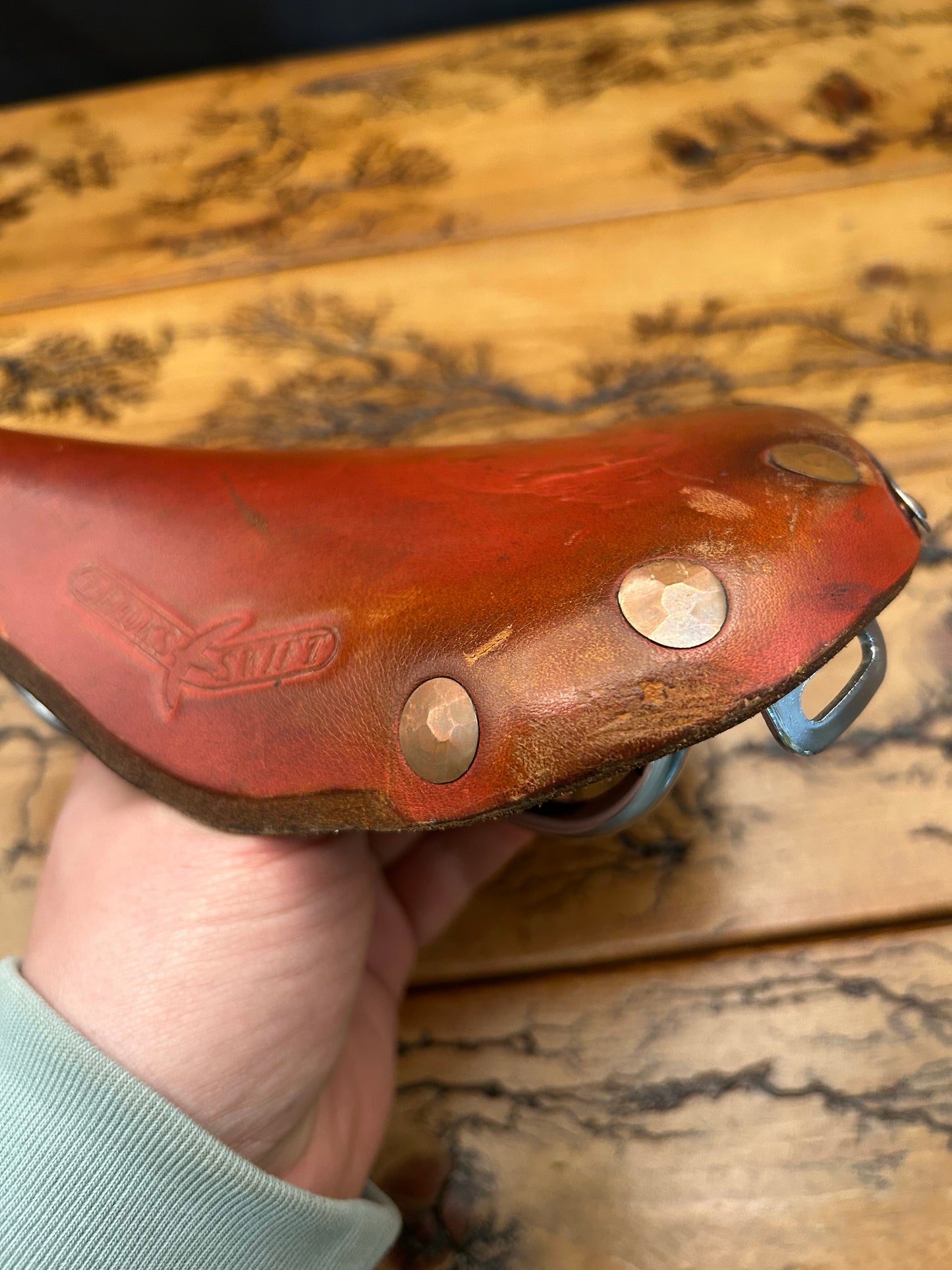 Brooks Swift Steel Rail Leather Saddle
