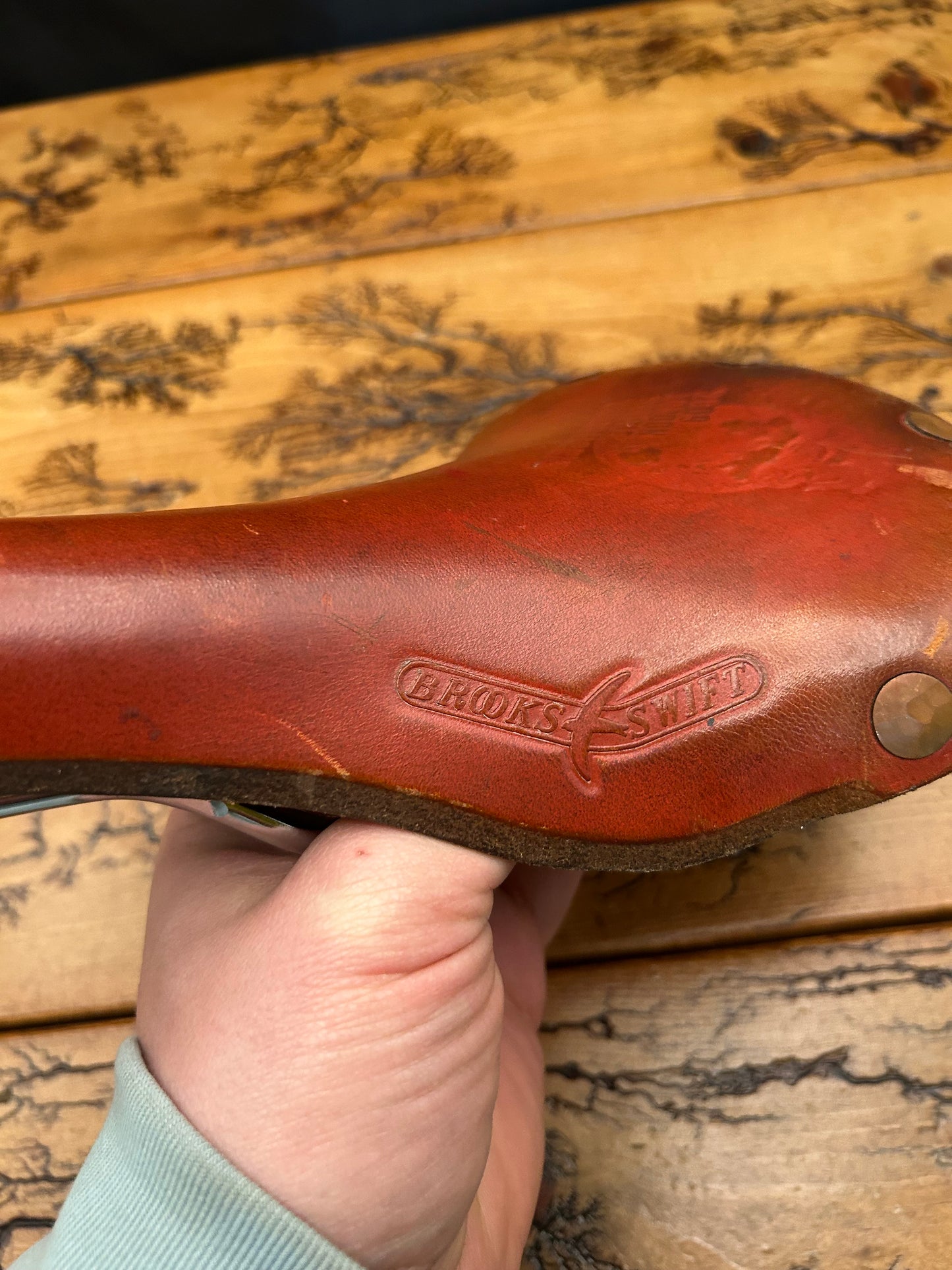 Brooks Swift Steel Rail Leather Saddle