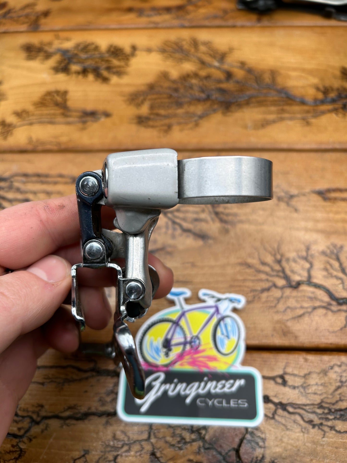 Shimano XTR FD-M901 38mm Clamp For Manitou Frames Top Pull Front Derailleur