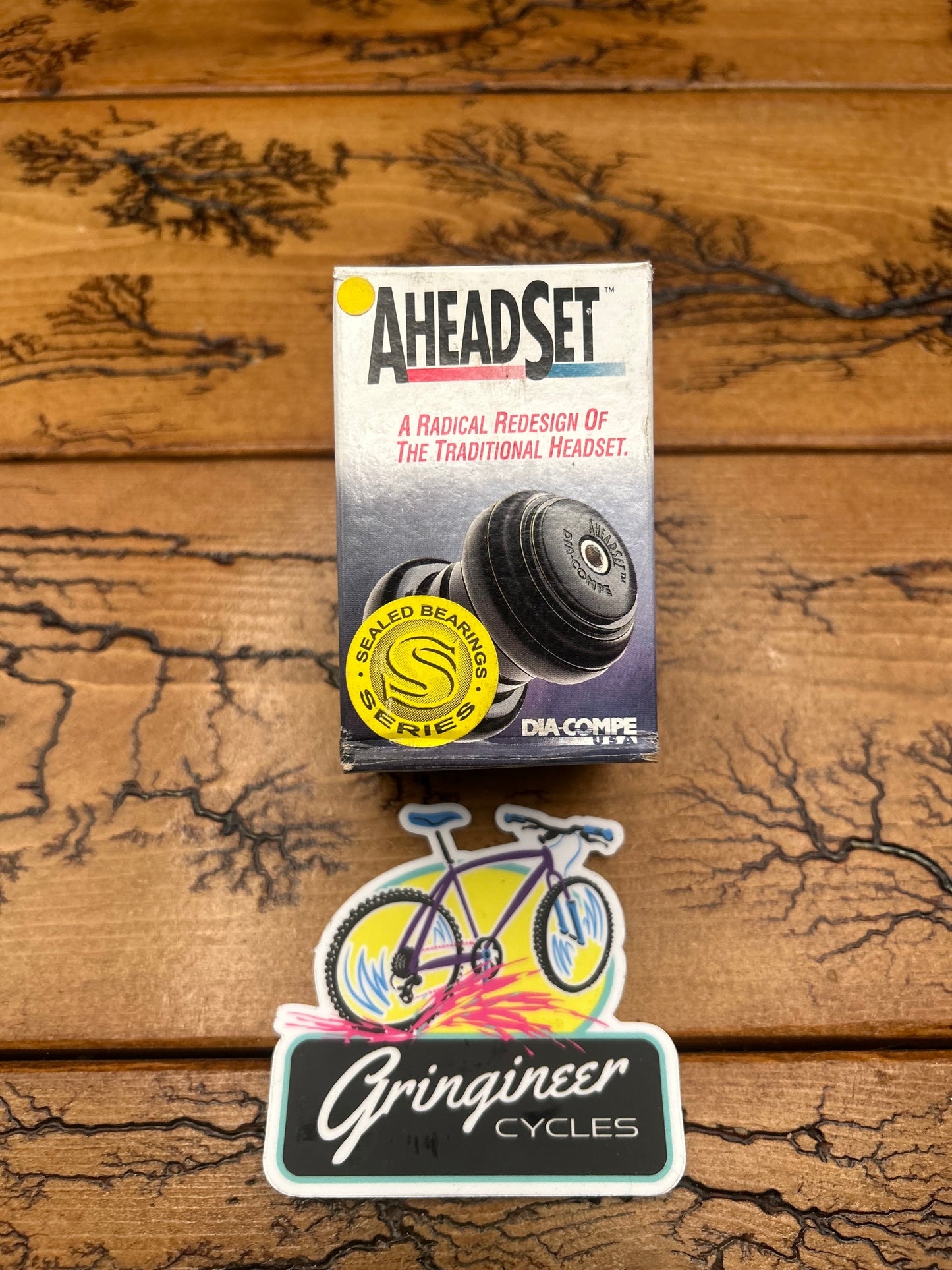 Aheadset Hs0605 Silver 1 1/4 Inch Threadless Headset NOS