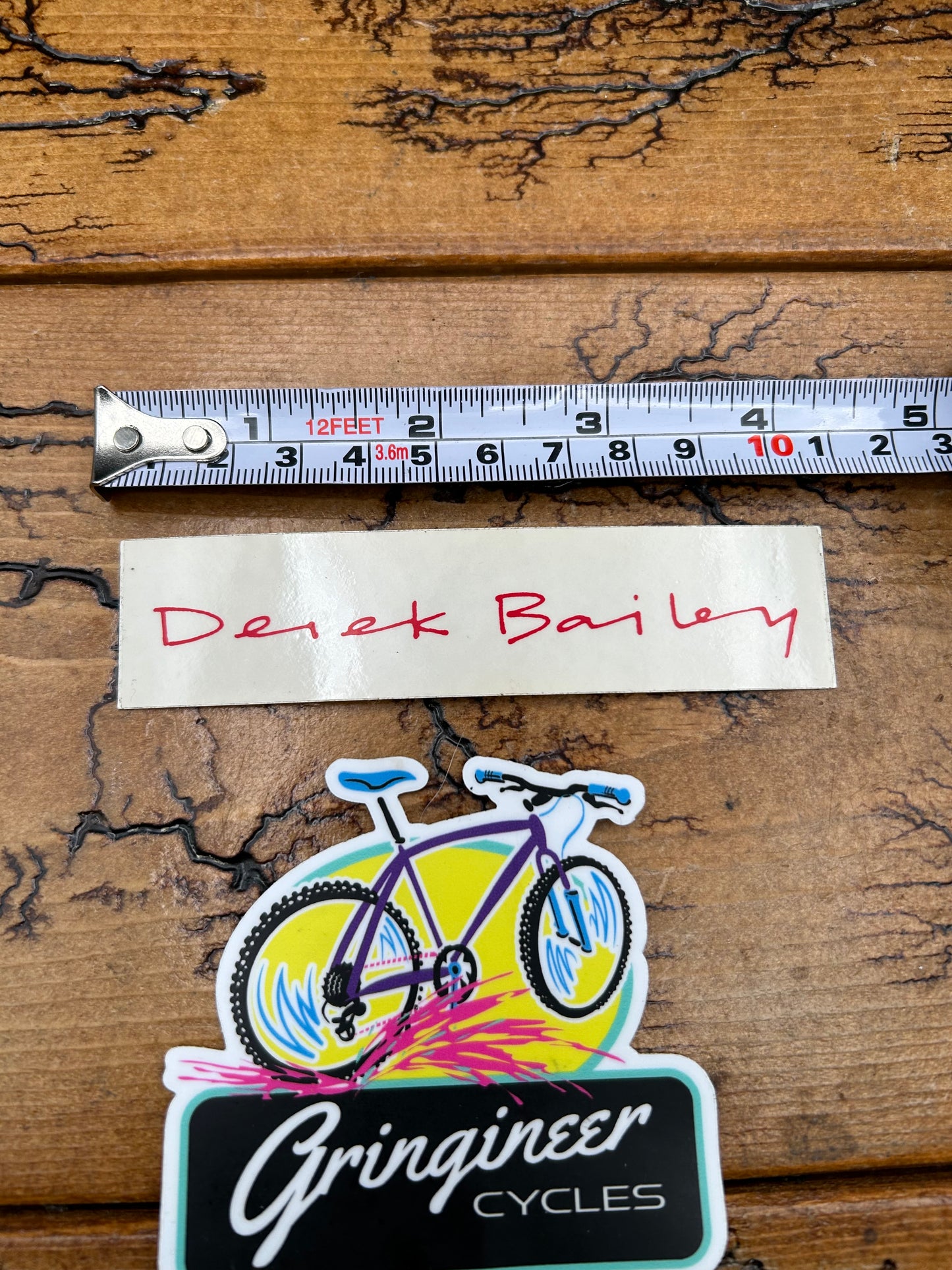 Rocky Mountain Derek Bailey Decal