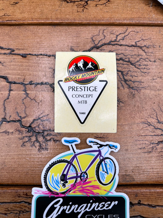 Rocky Mountain Prestige Concept MTB Tange Decal