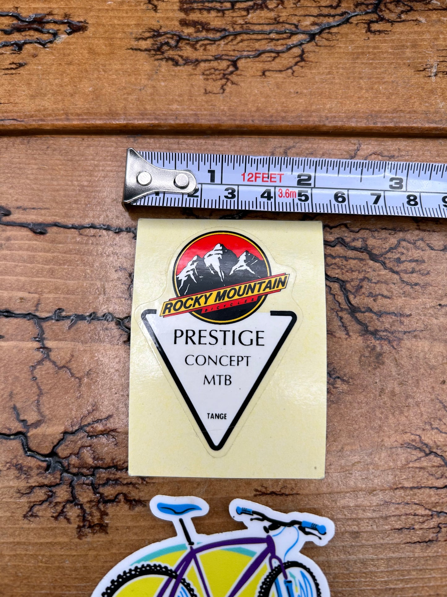 Rocky Mountain Prestige Concept MTB Tange Decal