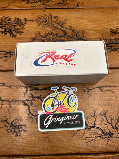 Real Design Blue 28 Hole QR Rim Brake Front Hub NOS