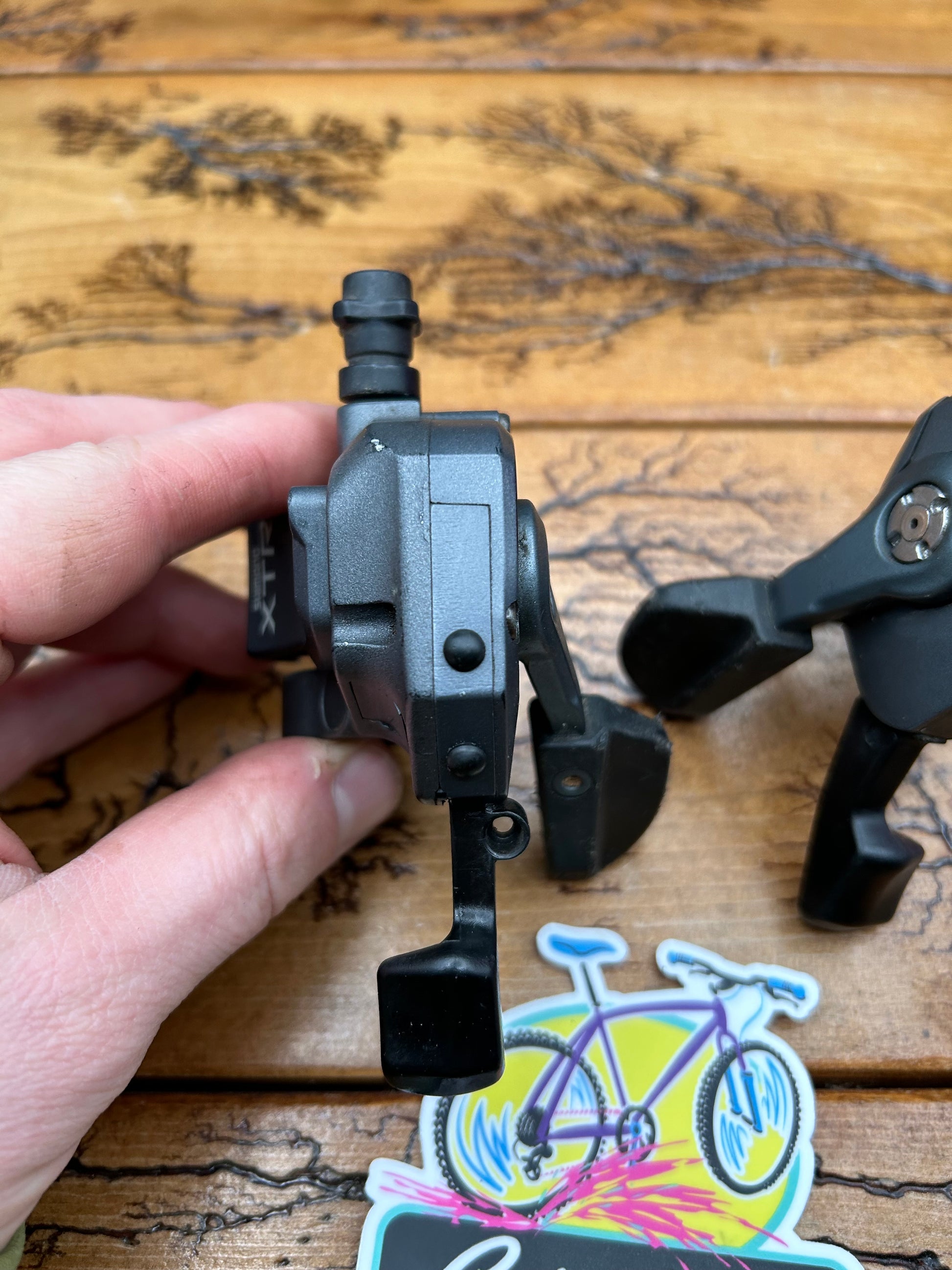 Manette Gauche Shimano XTR SL-M951 3 Vitesses Vintage - VTT