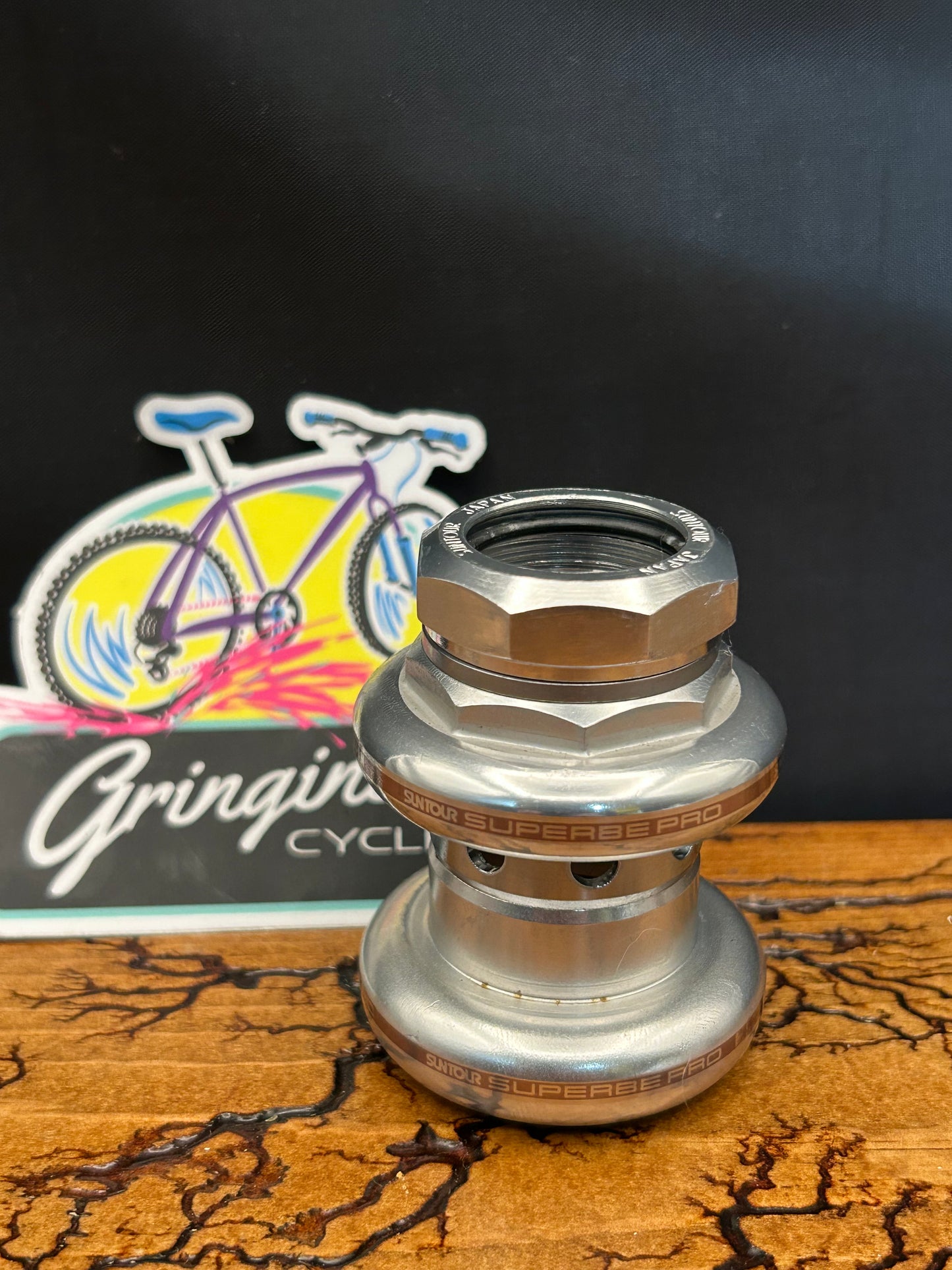 Suntour Superbe Pro HS-SB00 1 Inch JIS Threaded Headset NOS