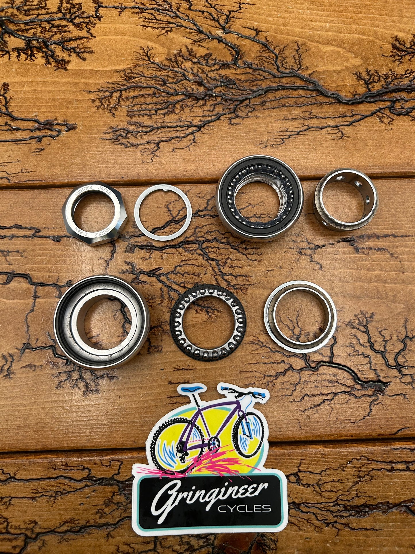 Suntour Superbe Pro HS-SB00 1 Inch JIS Threaded Headset NOS