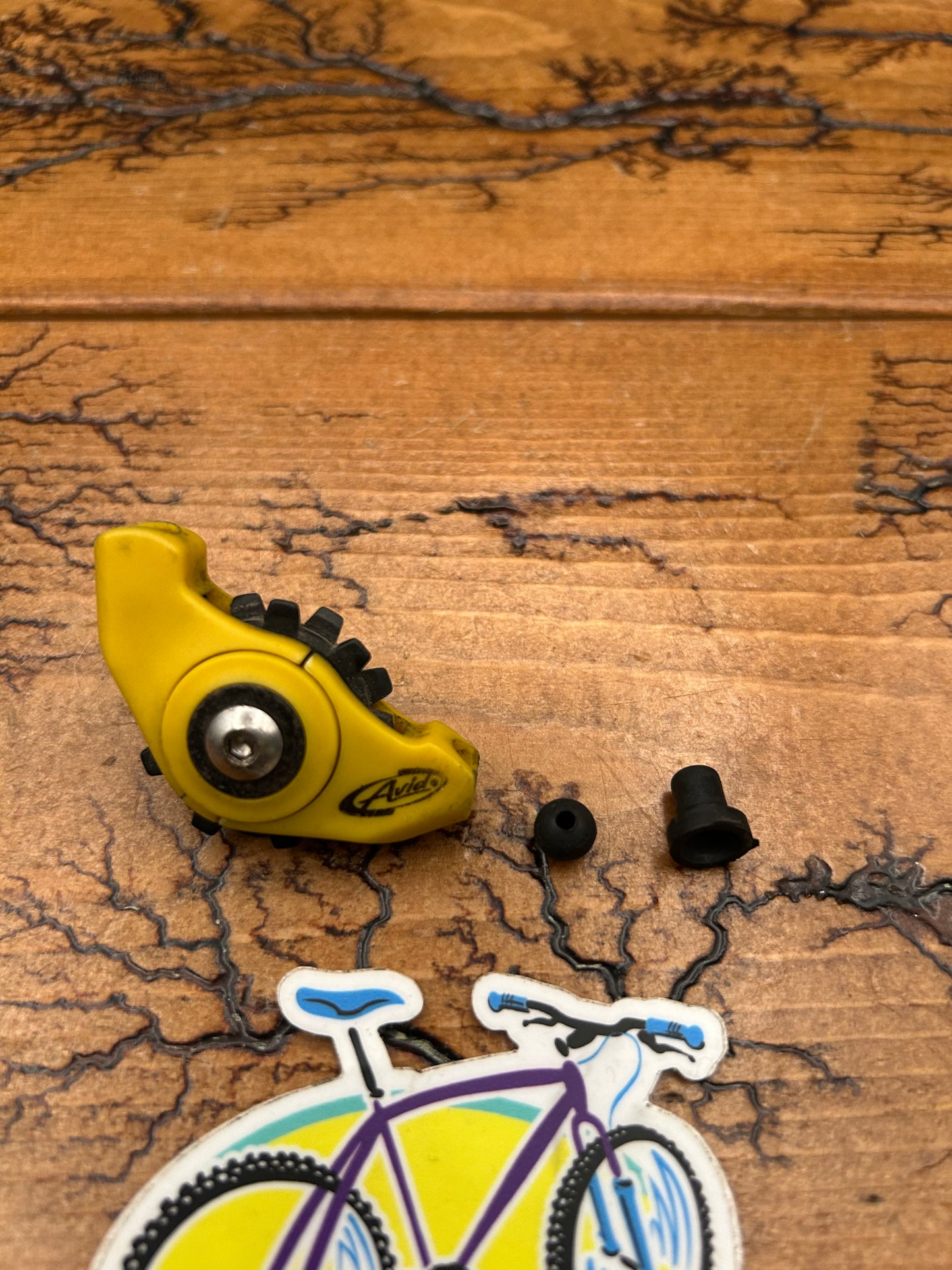 Avid Rollamajig Rear Derailleur Assister Yellow Plastic