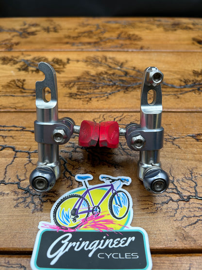 SRP Silver Cantilever Brake With Titanium Hardware