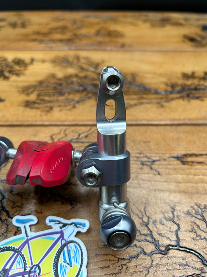 SRP Silver Cantilever Brake With Titanium Hardware