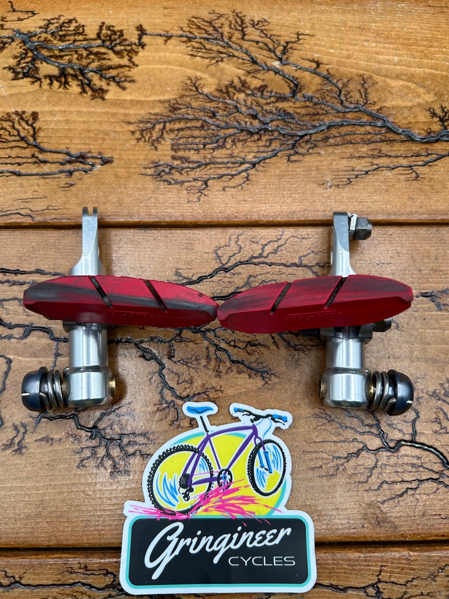 SRP Silver Cantilever Brake With Titanium Hardware