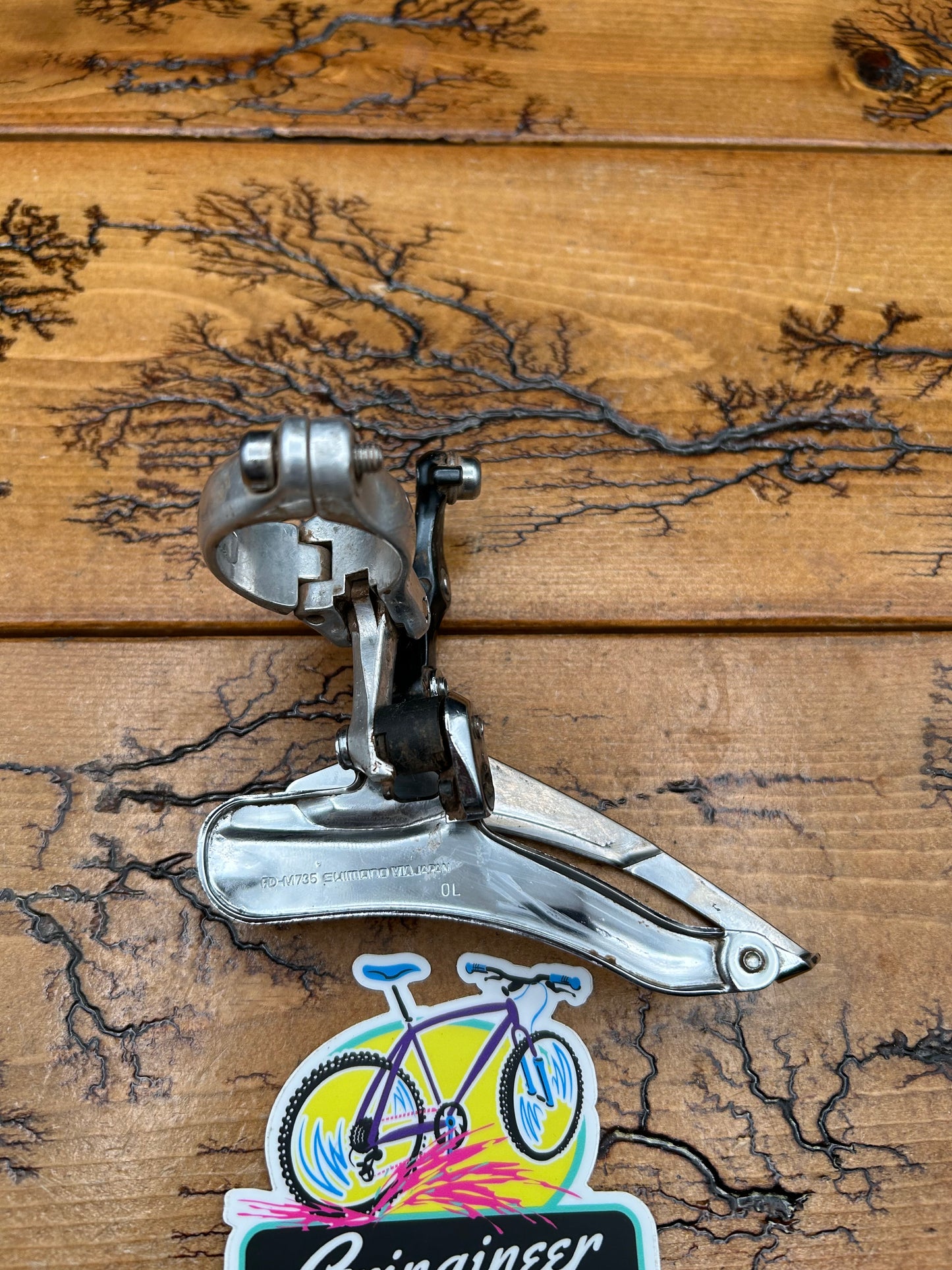 Shimano Deore XT FD-M735 31.8mm Bottom Pull Front Derailleur