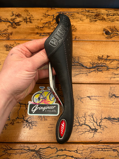 Selle Italia Flite Gel Flow Black Titanium Rails Saddle