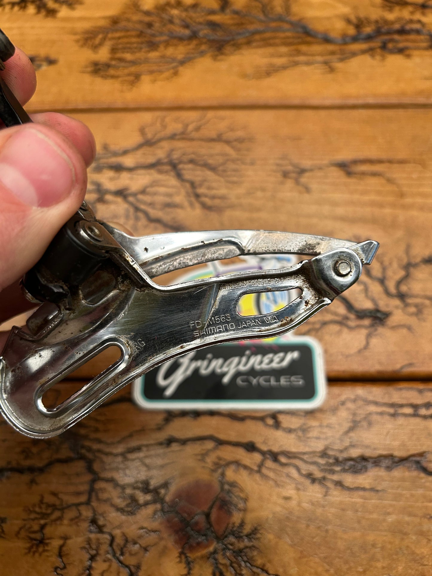 Shimano Deore LX FD-M563 31.8mm Bottom Pull Front Derailleur